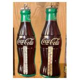 COCA COLA BOTTLE THERMOMETERS