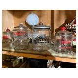 EARLY STORE JARS