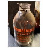 1G. MOORSEVILLE NC MILK JUG