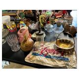 EARLY DEP. GLASS, POTTERY