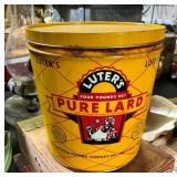 PURE LARD TIN