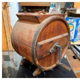 WOODEN BUTTER CHURN
