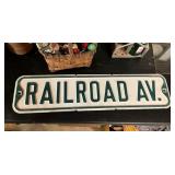 RAILROAD AV. SIGN