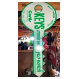 15X31 KEYS STORE DISPLAY SIGN