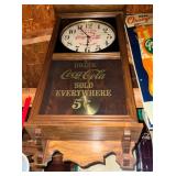 16X36 COCA COLA WALL CLOCK