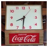12X11 COCA COLA CLOCK