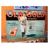 OLD GOLD SIGN