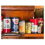 NUMERIOUS OIL CANS AND OILERS