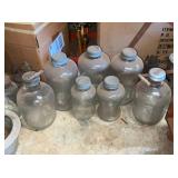 EARLY JARS AND BOTTLES