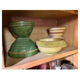 YELLOW WARE BOWLS
