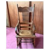 OAK ROCKER