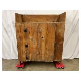 Early Primitive Storage Cupboard