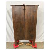 35x61 Early Double Door Blind Cupboard