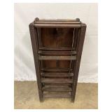 Slatted Folding Rack, 17x38 inches 