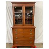 47x76 Craftique Cherry Wood Hutch