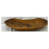 Early Wooden Dough Bowl