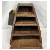 14x13 Wooden Desk Organizer