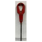 Dual Coin-Operated Parking Meter, 6 1/2 x 33 1/2 Inches