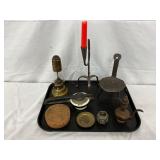 Vintage Metal and Ceramic Household Items