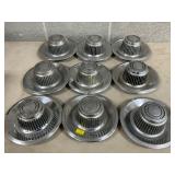 9 Chevrolet Motor Division Hub Caps