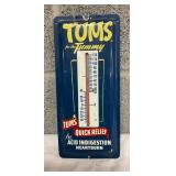 TUMS Advertising Metal Thermometer, 4×9 Inches