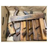 Wooden Woodworking Planes with Various Blade Profiles Wooden Woodworking Planes with Various Blade Profiles