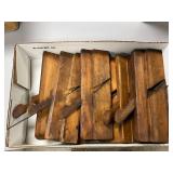 Wooden Carpenter’s Molding Planes with Iron Blades Wooden Carpenter’s Molding Planes with Iron Blades