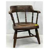 Wooden Kids Potty Chair with Spindle Backrest, 14in x 19in Wooden Kids Potty Chair with Spindle Backrest, 14in x 19in