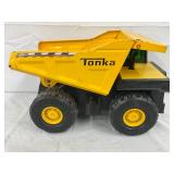 Tonka Yellow Steel Dump Truck, Approx. 14×10 Inches