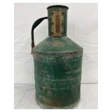 5-Gallon Ellisco Seraphin Green Metal Can