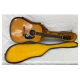 Edmundo Musical Acoustic Guitar with Original Hard Case