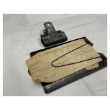 paper receipt dated 1937