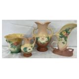 Roseville and others Vases and Pitchers