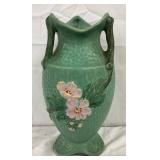 Roseville Double Handle Pottery Vase 