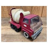 Tonka Red Cement Mixer Toy Truck 
