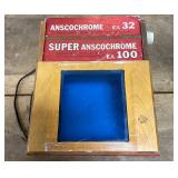 Anscochrome E.I. 32 and E.I. 100 Lighted Film Viewer