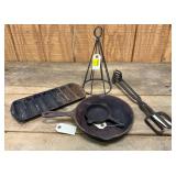Cast Iron Cookware and Metal Kitchen Tools