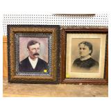 Early Pictures with Ornate Frames