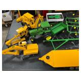 Early Ertl Die-Cast Farm and Construction Toys