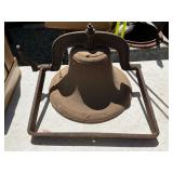 Cast Iron Bell w/yoke 