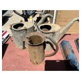 Early Metal Watering Cans 