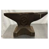Early Vulcan 125lb+ Anvil with Manufacturer’s Stamp Mark