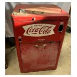 Vintage Coca-Cola Cooler with Coin Return and Bottle Opener