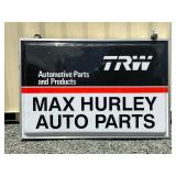 DS TRW Automotive Lexan Sign, Max Hurley Auto Parts,  72in x 48in