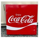 DS Coca-Cola Metal Sign, 36in x 36in