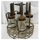 Continental Spark Plug Company 6-Pack Oil Bottle Carrier, 14×14 