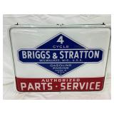 Briggs & Stratton Authorized Parts & Service DS  Lexan Sign, 24×18 Inches