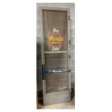 ‘Merita Bread’ Screen Door, 79×32 