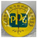 PPG-Branded Thermometer with Humidity Gauge, 18in