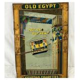  ‘Old Egypt’ Egyptian Cigarettes Metal Sign, 13 x 19 Inches